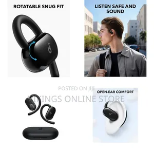 Anker Soundcore V20i Open-Ear Headphones, Adjustable Ear Ultra-Comfort