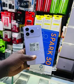New Tecno Spark 50 128 GB Purple