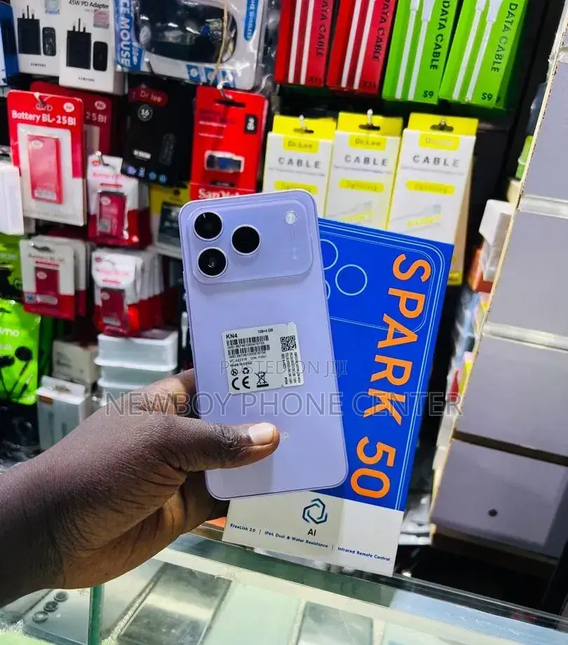 New Tecno Spark 50 128 GB Purple