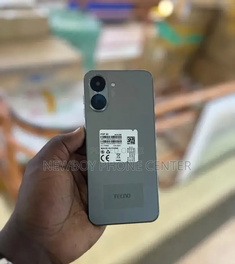 New Tecno Pop 20 128 GB Gray
