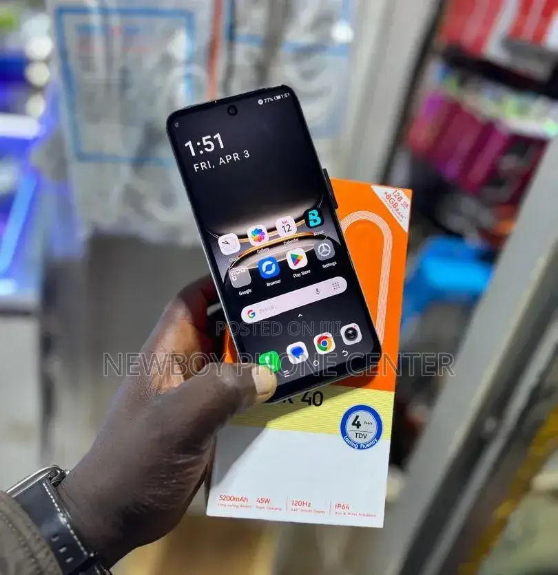 New Tecno Spark 40 256 GB Gray