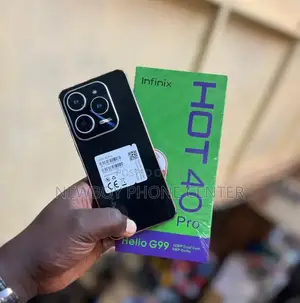 New Infinix Hot 40 Pro 256 GB Black