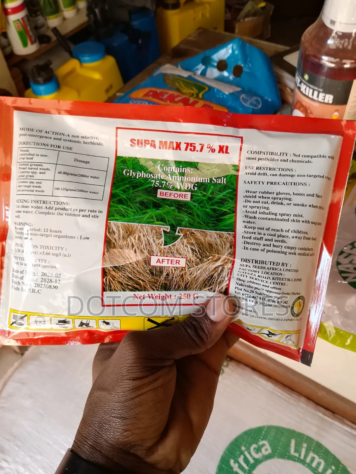250g Supa Max 75.7%XL Weed Killer
