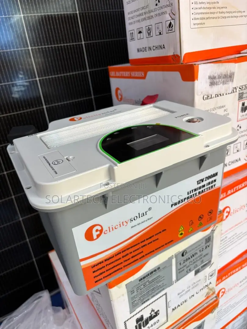 Felicity 2.56kWh 200Ah LiFePO4 Solar Battery With BMS