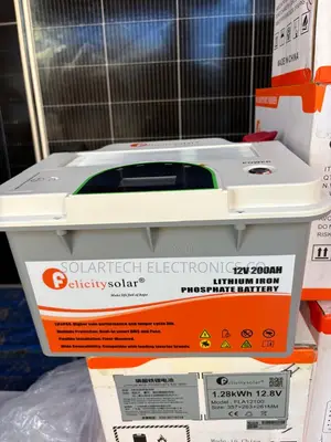 Felicity 200Ah 12.8V Lithium Battery 6000 Cycles for Solar