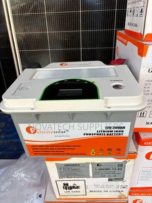 Felicity 2.56kWh 12.8V 200Ah LiFePO4 Solar Battery With BMS