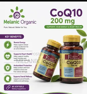 Co Q-10 200mg 80 Rapid Release Softgels