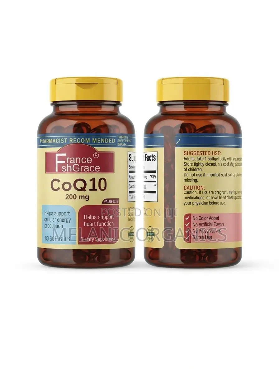 Co Q-10 200mg 80 Rapid Release Softgels