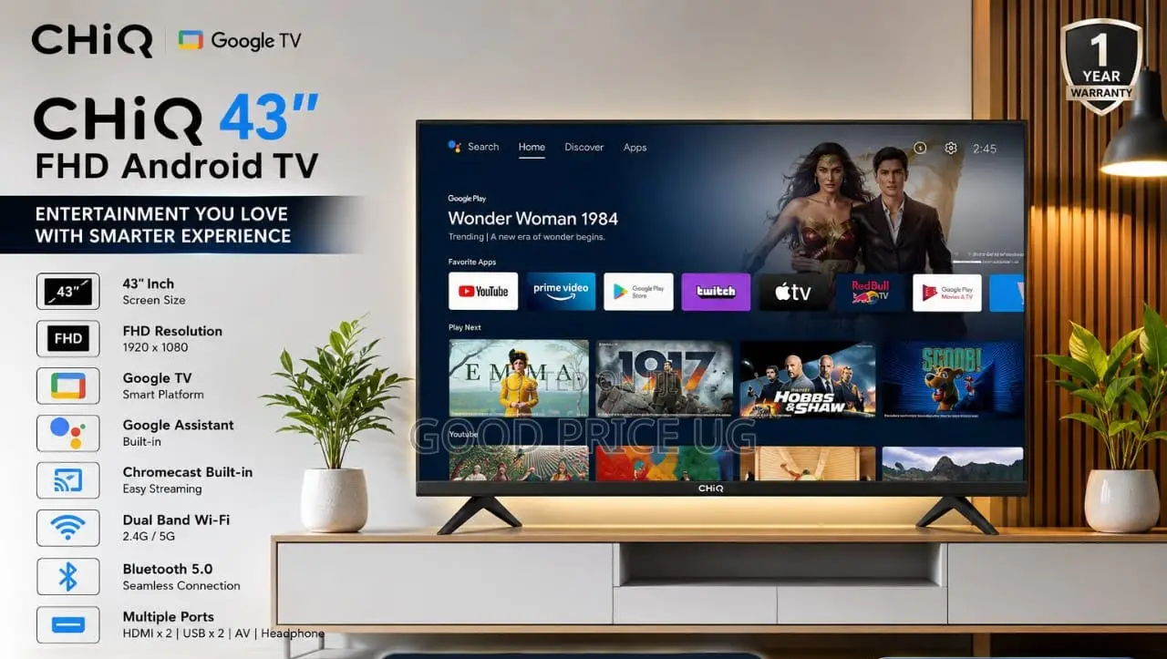 43-Inch CHiQ Android TV