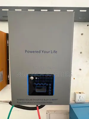 6000W Pure Sine Wave 48V Solar Hybrid Inverter 3 Years Warranty