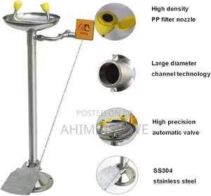 Eye Wash Simk With Pedal