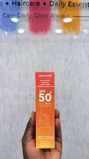 Uncover Aleo Invisible Hydrating Creme Sunscreen SPF 50