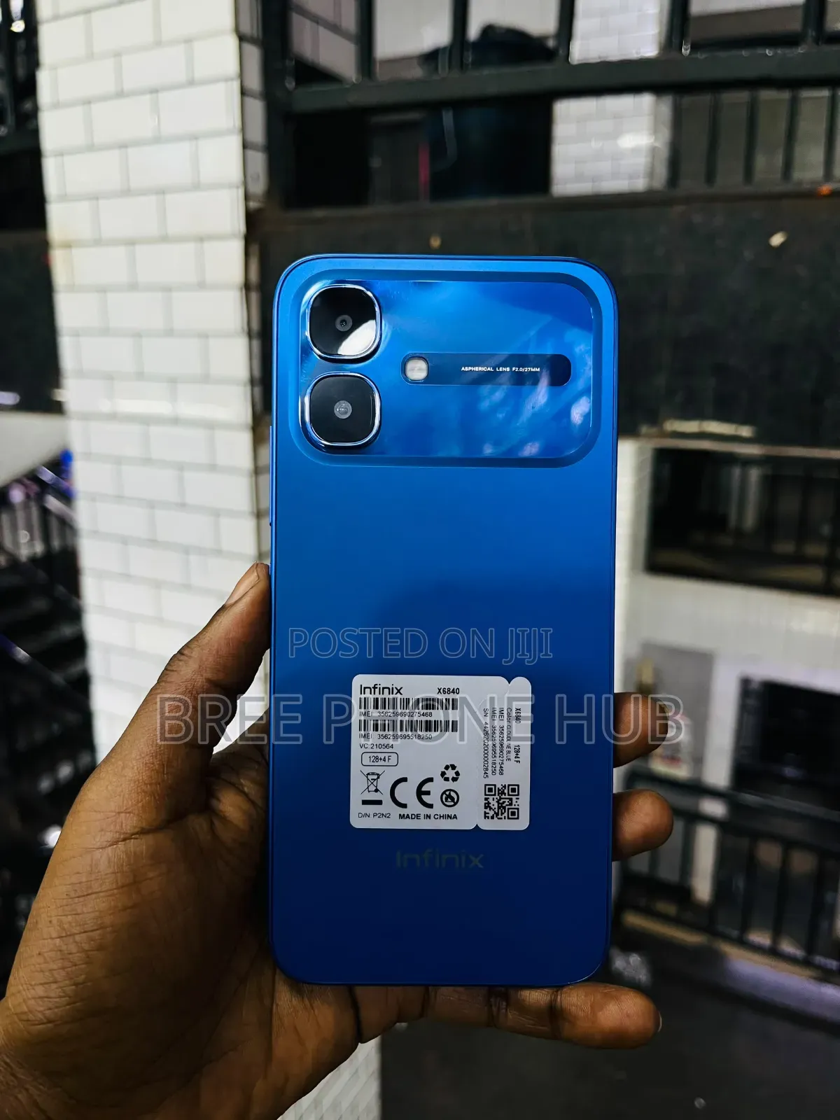Infinix Smart 20 128 GB Blue
