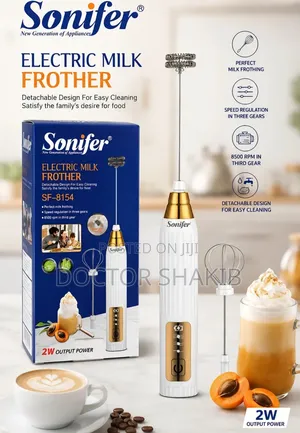 Sonifer Electric Milk Frother, Model SF-8154.