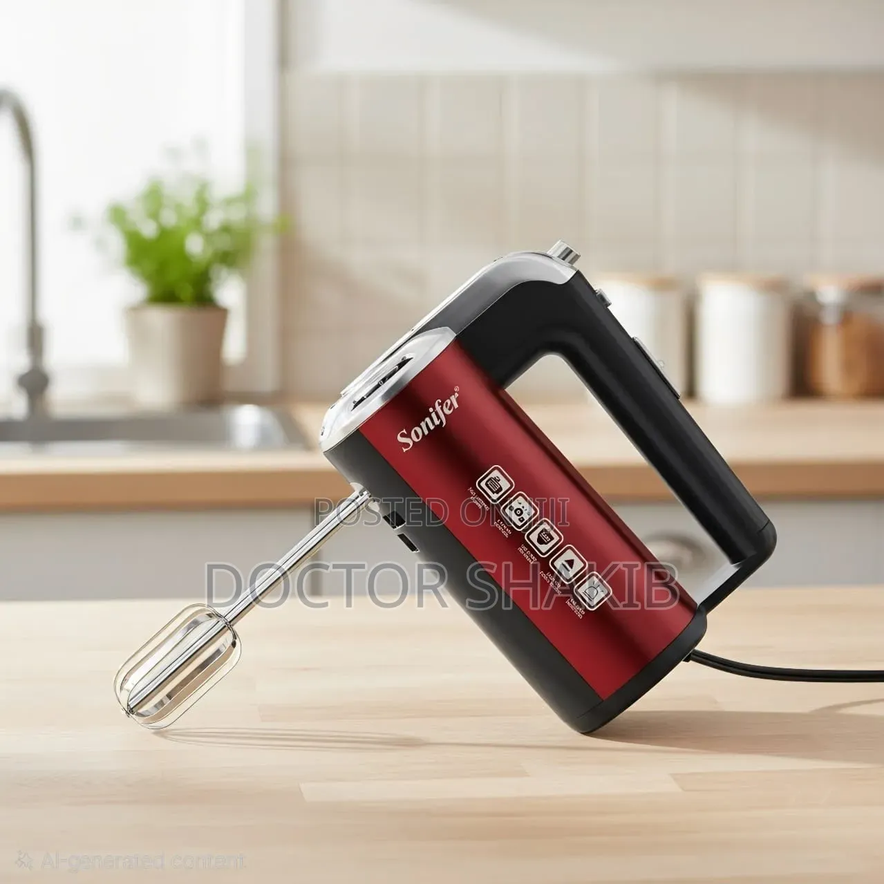 Sonifer 500W Hand Mixer (Model SF-7038A)