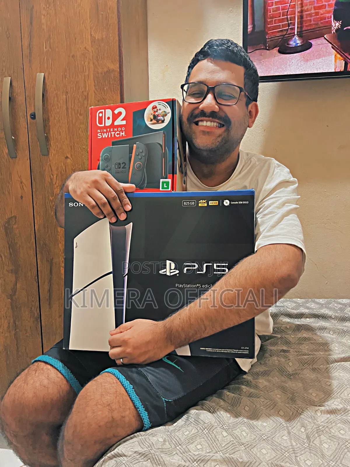 Nintendo Switch 2 and the Brand New Playstation 5 Slim Digital Version