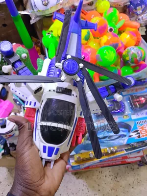 Battery Operated Helicopter Toy