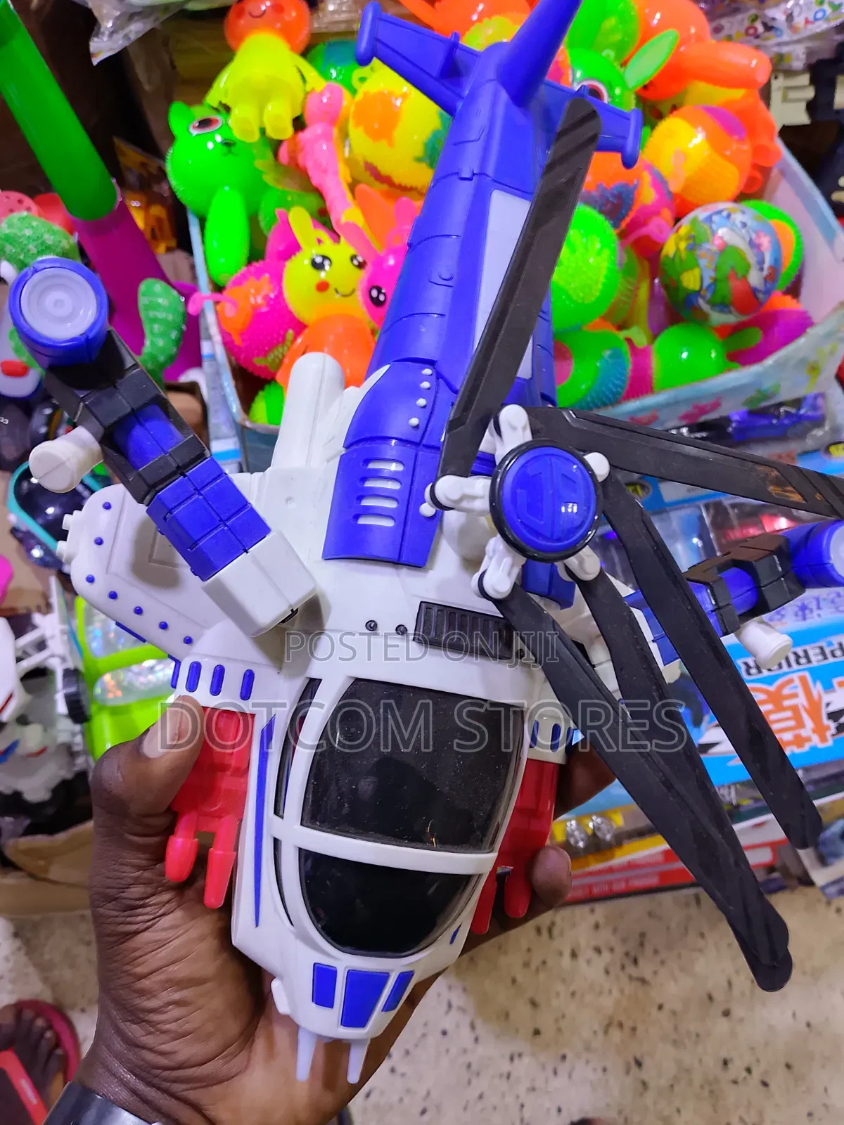 Battery Operated Helicopter Toy