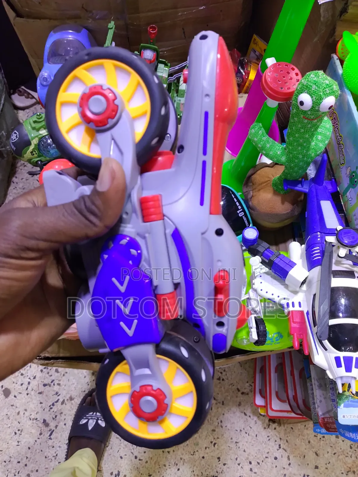 360 Stunt Transformation Motorcycle Toy - Multicolor