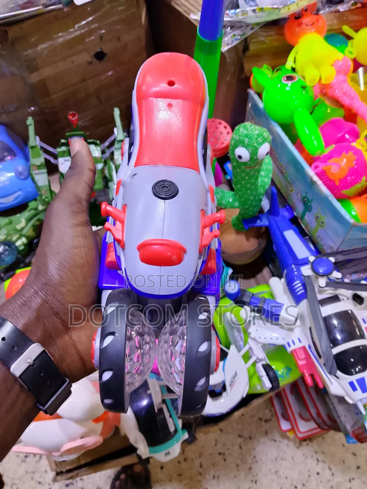 360 Stunt Transformation Motorcycle Toy - Multicolor