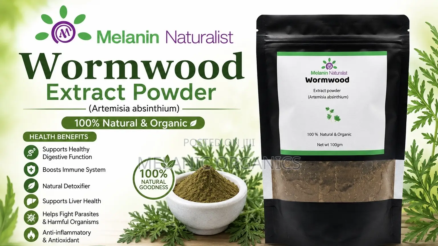 Organic Wormwood Powder
