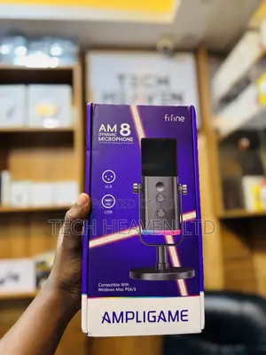 FIFINE USB/XLR Dynamic Microphone for Podcast Recording and Gaming