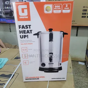 20L Geepas Stainless Steel Water Boiler