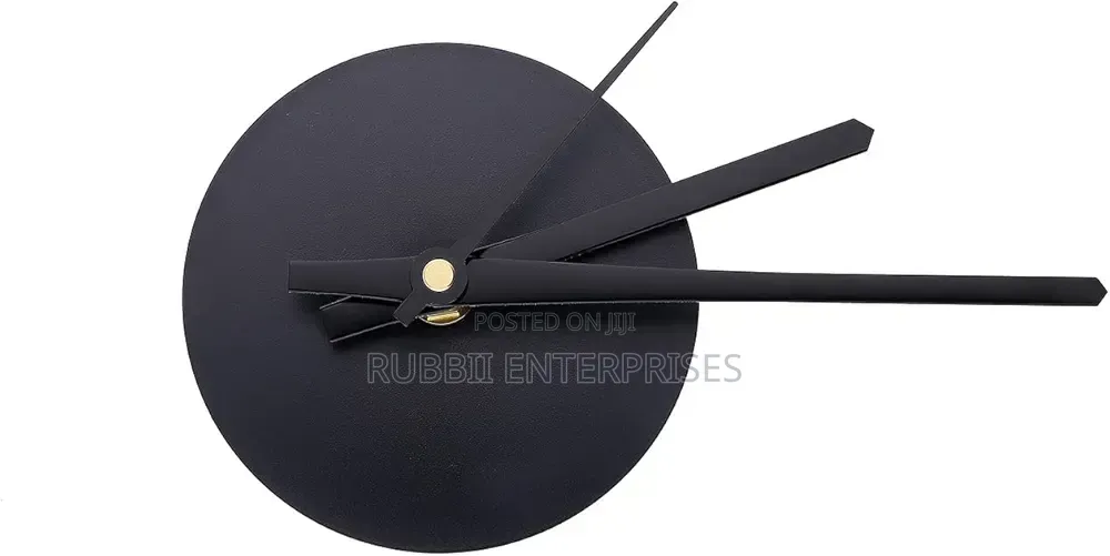 Modern DIY 3D Large Number Wall Clock