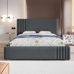 Latest Stripes Design Bed 5*6