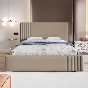 Latest Stripes Design Bed 5*6