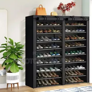 9 Layer CYFAZA Shoe Organizer Rack for 54pairs