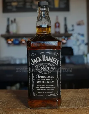 1ltr Jack Daniel's Old No. 7 Tennessee Sour Mash Whiskey.