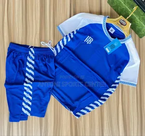 Blue and White Color Jersey