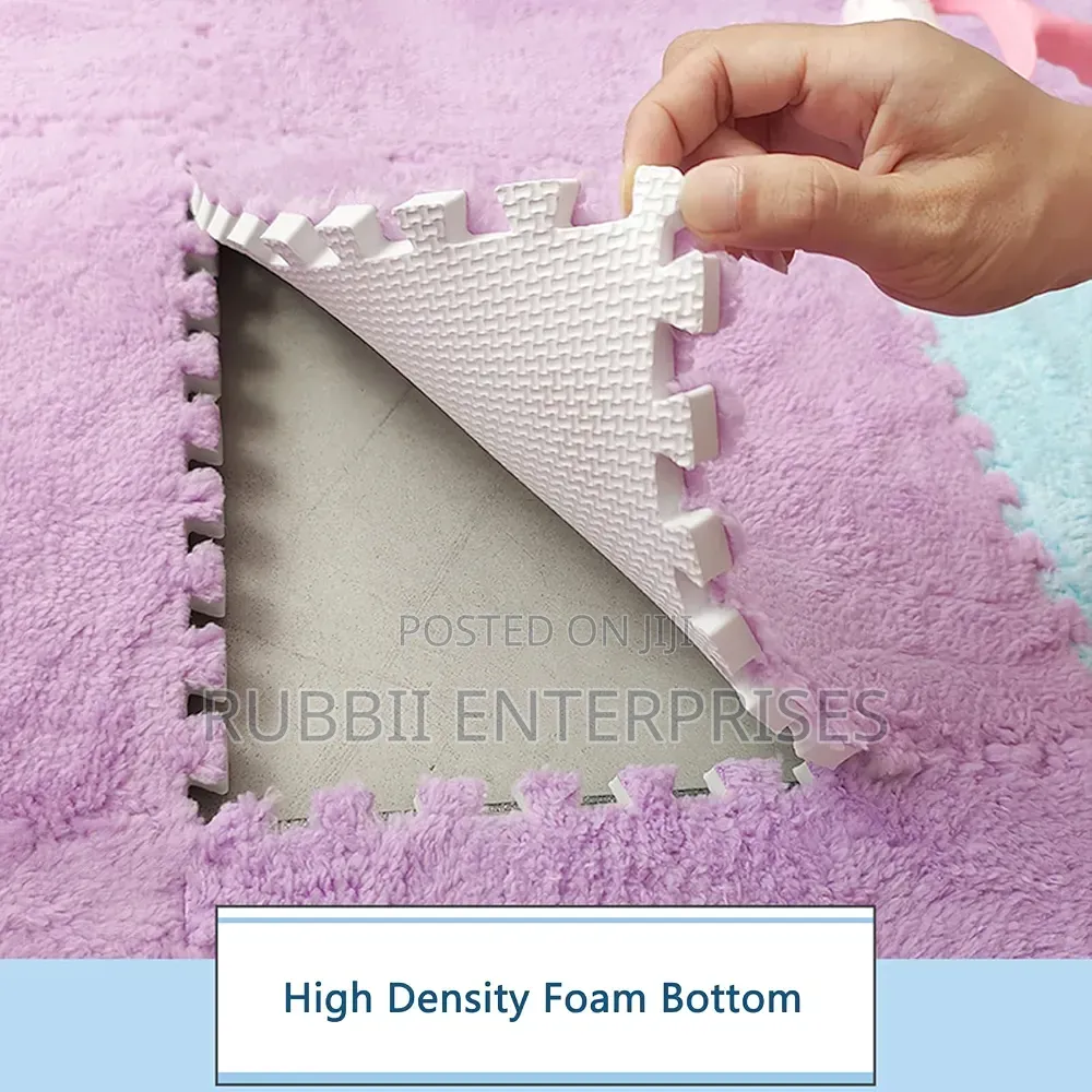 Interlocking Plush Foam Floor Mats 10pc