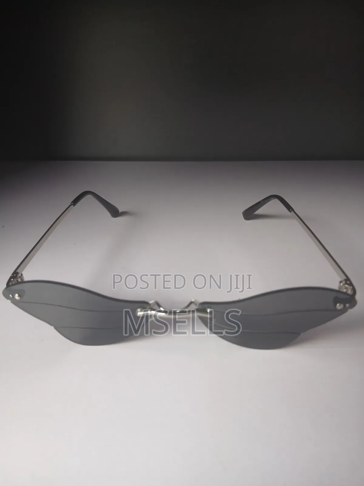 Rimless Butterfly Wing Sunglasses