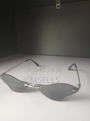 Rimless Butterfly Wing Sunglasses