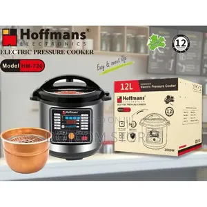 12L Hoffmans HM-720 Commercial Electric Pressure Cooker
