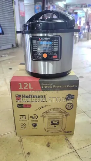 12L Hoffmans HM-720 Commercial Electric Pressure Cooker