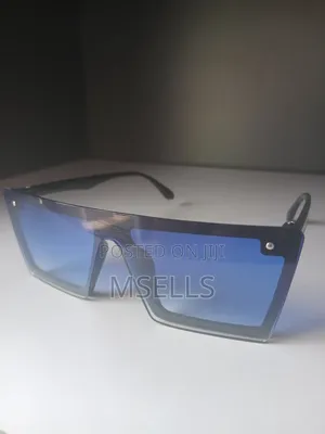 Flat Top Sunglasses (Blue)