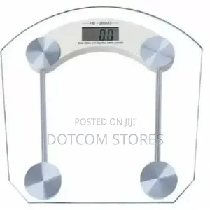 Mechanical Bathroom Weighing Scale 180kg Transparent - Clear