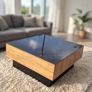 Luxury Center Table With Glass Top - Living Room -- Kampala