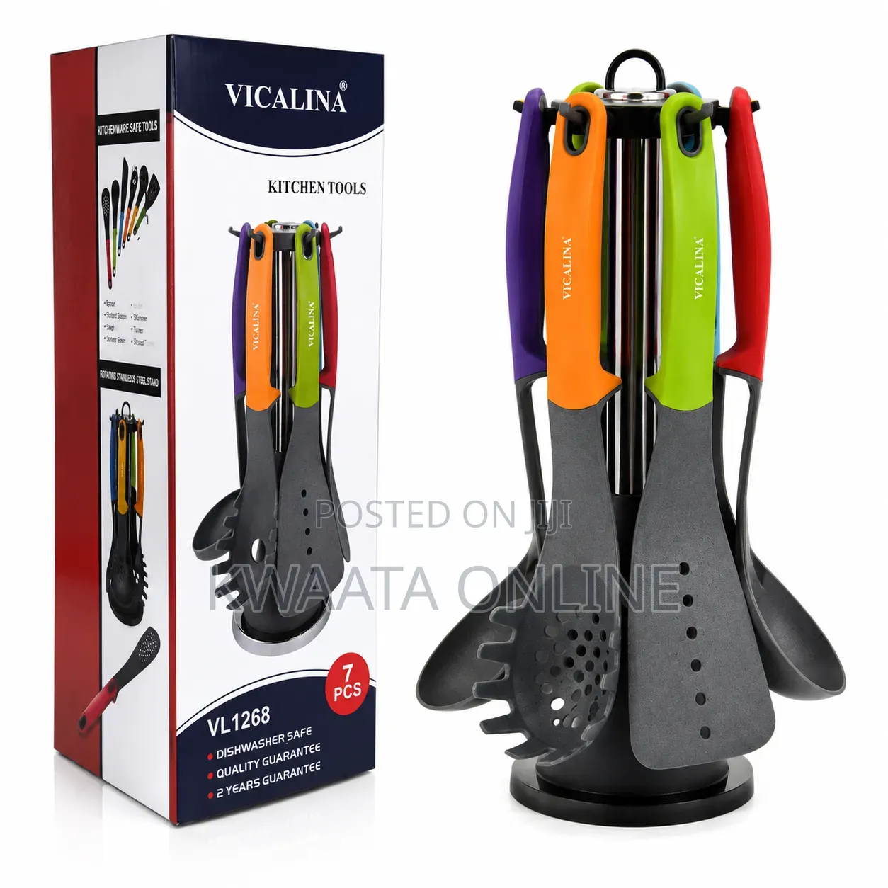 7PCS Kitchen Tools Set Heat Resistant Non-Stick Cooking Utensilp