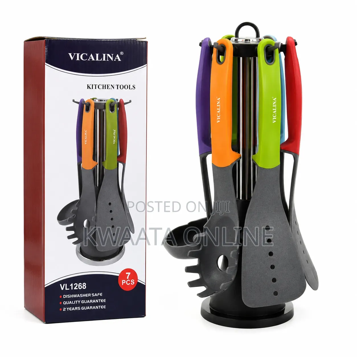 7PCS Kitchen Tools Set Heat Resistant Non-Stick Cooking Utensilp