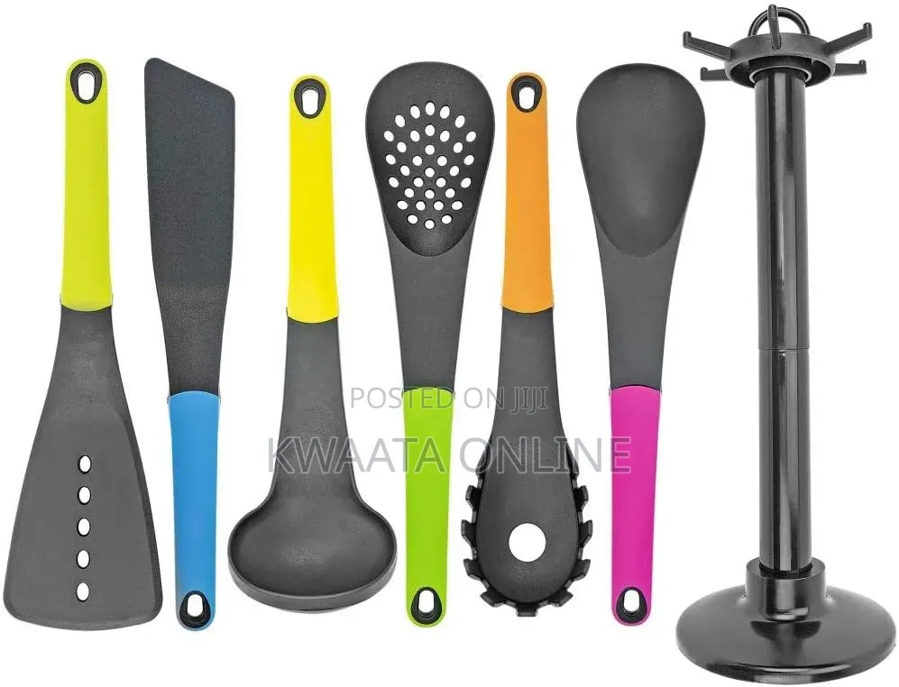 7PCS Kitchen Tools Set Heat Resistant Non-Stick Cooking Utensilp