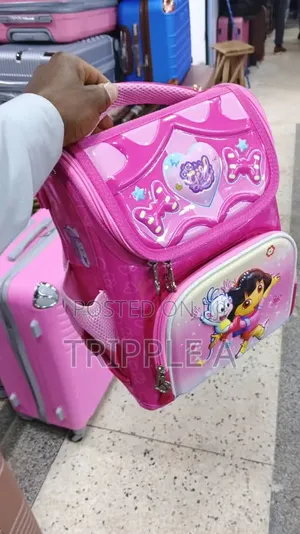 Pink Dora the Explorer Kids' School Bag