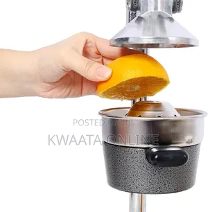 Cast Iron Citrus Juicer, Manual Hand Press, Heavy Duty Squeezer