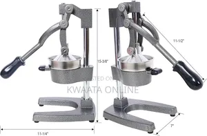 Cast Iron Citrus Juicer, Manual Hand Press, Heavy Duty Squeezer