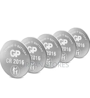 GP CR2016 Lithium Coin Batteries, 3V,