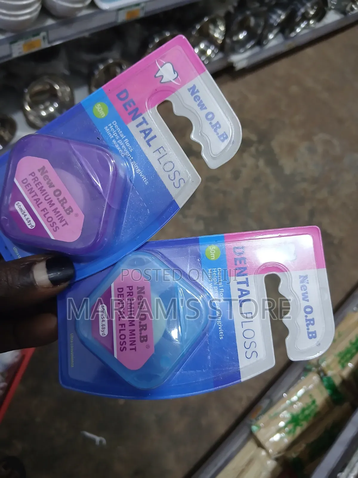Mint Dental Floss Packs.