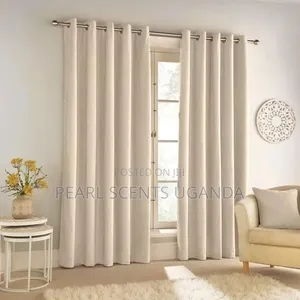 3pc Curtains (2curtain 1.5m and White Net 3m)